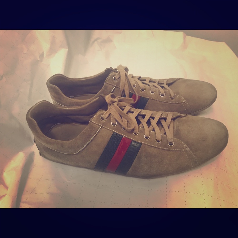 Gucci Drivers Suede Size 13